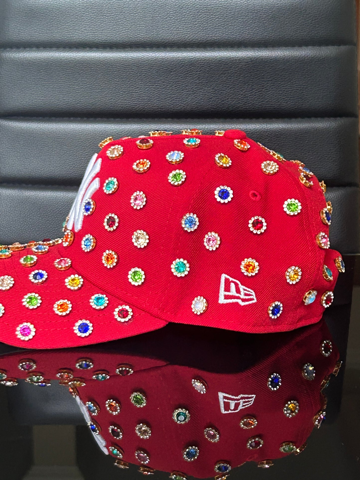 Red NY Snapback