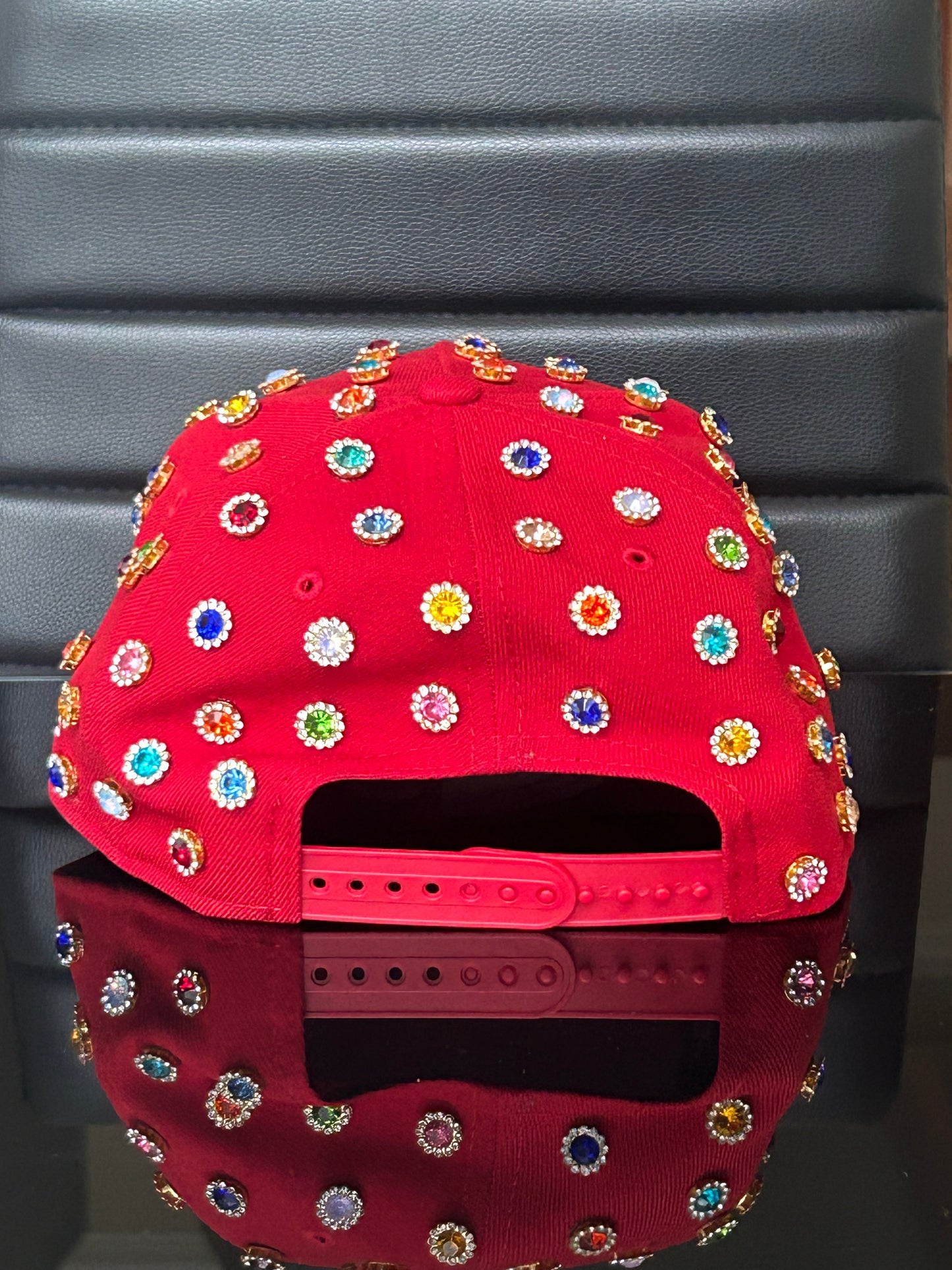 Red NY Snapback
